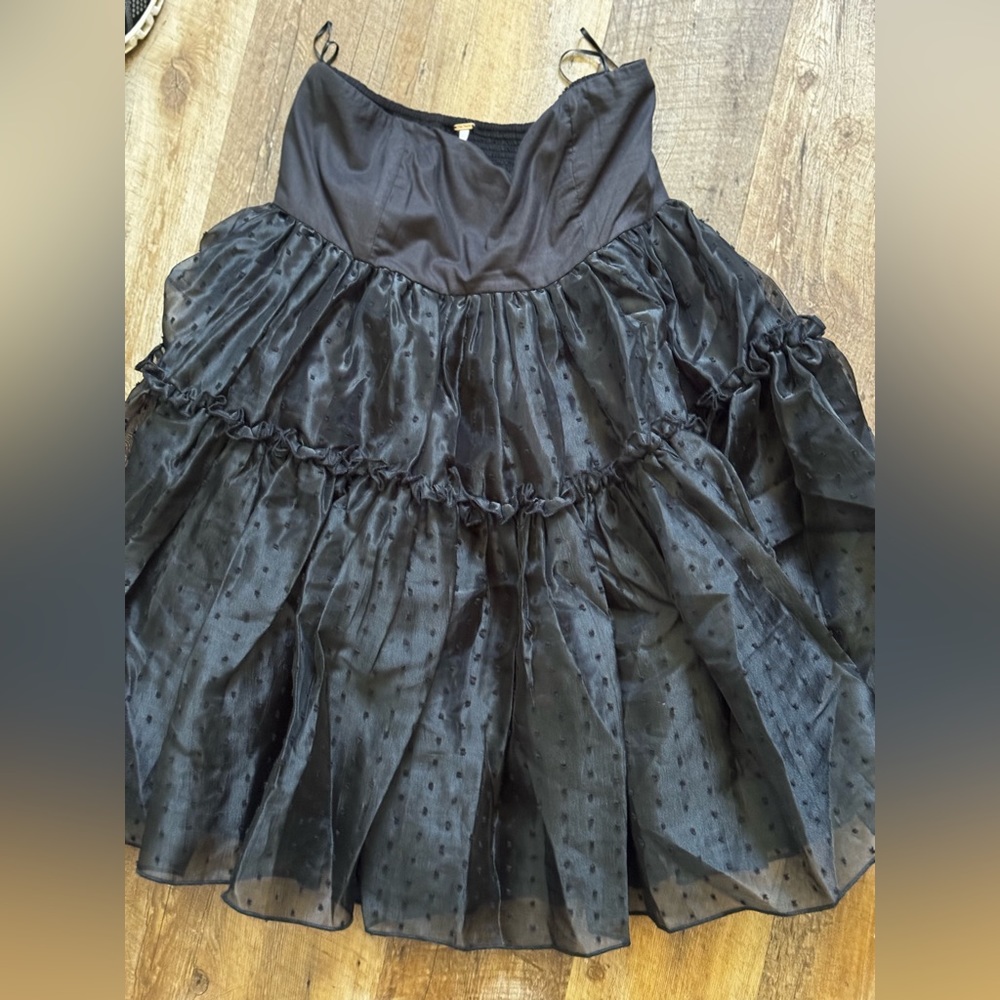 Free People Theo Summer Puff Mini Dress